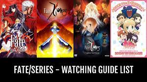 Maybe you would like to learn more about one of these? How To Watch The Complete Fate Anime Series In Order My Tech Blog