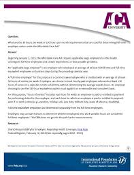 Aca Faq What Are The 30 Hours Per Week Or 130 Hours Per Month Requirements That Are Used For Determin Foundation Online This Or That Questions Online Learning