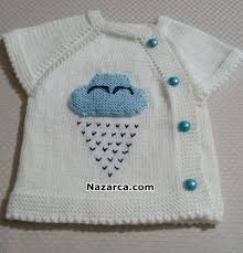 Orgu Giydirmesi Kolay Bebek Yelegi Yapimi Nazarca Com Baby Knitting Patterns Orgu Bebek Elbisesi