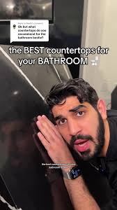 Replying to @liisshh the BEST countertops for your BATHROOM 🚽  #interiordesign #interiordesigner #interiordesignmistake #bathroomdesign  #bathroominterior