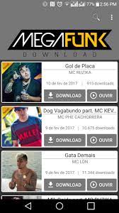 Após clicar na musica ou video escolhido, basta escolher o formato que deseja realizar o download. Mega Funk Para Android Apk Baixar