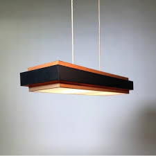 Rare Dano Rectangular Ceiling Light By Jo Hammerborg For Fog Morup Denmark 1963 Ceiling Lights Light Copper Lighting