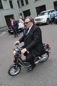 The scooter fall came a few months after a car driver filed a suit against depardieu for assault and battery following an altercation in paris. Gerard Depardieu Zips Around On A Mini Scooter In Russia Daily Mail Online