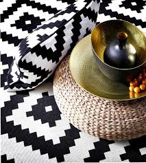 Designer teppich moderner trendiger kurzflor teppich tetris in. Markant Kissen Und Teppich Lappljung Ruta Von Ikea Bild 19 Schoner Wohnen