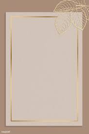 Download Premium Vector Of Blank Golden Leafy Frame Vector 1211980 Gold Abstract Wallpaper Flower Background Wallpaper Iphone Background Wallpaper