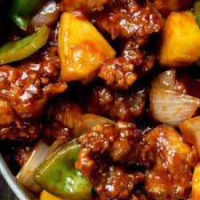 Sweet and sour pork chinese:酸甜咕噜肉[cantonese: Sweet And Sour Pork Recipe Pups With Chopsticks