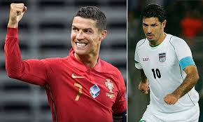 Cristiano ronaldo, leyenda del real madrid, igualó el récord de ali daei como máximo goleador de selecciones en la historia del fútbol. 0vqh9a0 Q8qfwm