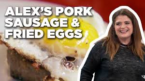 Alex S Guarnaschelli S Homemade Pork Sausage And Fried Eggs Alex S Day Off Food Network Youtube Food Network Recipes Food Ground Meat Recipes