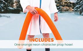Amazon.com: Costume Agent Vacation Movie Cousin Eddie Halloween Costume  Accessory Orange Hose (Includes Hose Only) : Clothing, Shoes & Jewelry