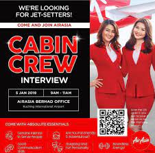 The airport is a secondary hub for malaysia airlines and airasia, which. Airasia Cabin Crew Walk In Interview Kuching January 2019 Better Aviation