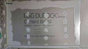 For outside corners, make a relief cut and press into adhesive. Is Hardibacker And Durock Cement Board Waterproof Diytileguy