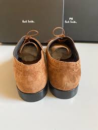 PAUL SMITH🦓Men's 'GALILEO' Tan Color Derby Shoes 👞 UK size 10, Made in  Italy
