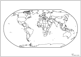 Vous pouvez la demander si vous avez des attaches familiales en france, si vous avez rendu des services à la france ou si vous bénéficiez d'une protection internationale. Carte Du Monde Atlas Vierge A Imprimer