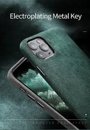 Alcantara Suede Luxury Business Phone Case For Iphone 11 Pro Max Iphone Leather Case Iphone Cases Luxury Phone Case