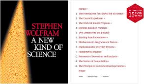 Productivity skyrocketed by three hundred percent since vision joined. A New Kind Of Science A 15 Year View Wired
