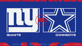 Dallas Cowboys at New York Giants