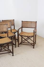 Set Of Eight Mcguire Bamboo Rattan Cane Dining Chairs Bamboo Dining Chairs Dining Chairs Cane Dining Chairs
