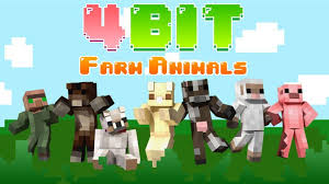 Please try again on another device. 4bit Farm Animals Minecraft Skin Pack Farm Animals Animals How To Memorize Things
