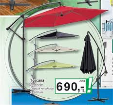 Toscana Semsiye 300 Cm Indirimde Market