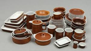 © stig lindberg, c/o pictoright amsterdam/stedelijk museum amsterdam. Servis About 86 Parts Coq Stig Lindberg Gustavsberg Ceramics Porcelain European Auctionet