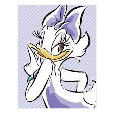 Daisy Duck Sweet Like Sugar Postcard Zazzle Com Daisy Duck Donald And Daisy Duck Duck Wallpaper