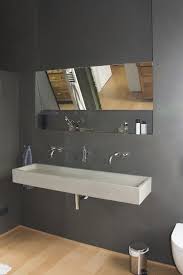 Wieder Ein Beispiel Fur Ein Fugenloses Bad In Kalkmarmorputz Nachdem Unsere Kunden Furchtbar Viel Arger Mit Den Fugenloses Bad Betonwaschbecken Badezimmerideen