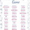 Printable free baby shower game name tags. 1