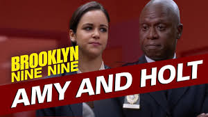 You don´t actually think that we won´t be friends you were shy at first, hovering on the other side of the counter while amy and jake cooked dinner together, amy mostly delegating the easier tasks to him. Amy And Holt Brooklyn Nine Nine Youtube