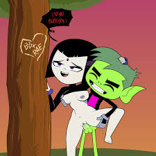 Rule34 - If it exists, there is porn of it / supermirukuu, beast boy, raven  / 3269385