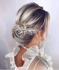 Crystal Bridal Hair Piece Wedding Hair Accessories Bridal Hair Etsy In 2021 Hair Styles Bridal Hair Clip Bridal Hair Pieces