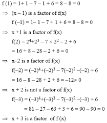 Factoring out x2 from the first s. Factorization Of Polynomials Using Factor Theorem A Plus Topper