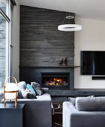 Get Fireplace Inspiration Rolling To Warm Up Your Decor This Winter Here Are 20 Fireplaces We Living Room With Fireplace Home Fireplace Contemporary Fireplace