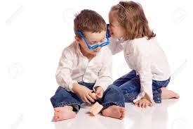 Cute Little Brother And Sister Playing Doctor Stock Photo Picture And Royalty Free Image Image 18484622