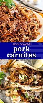Carnitas Mexican Slow Cooker Pulled Pork All About Food Smile Mexican Food Recipes Pulled Pork Recipes Slow Cooker Pulled Pork