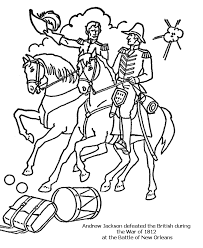 They remained close until jackson's death in 1845. Coloring Pages Of Andrew Jackson