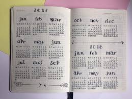 Bullet Journal 2017 Bullet Journal January Bullet Journal Bullet Journal Yearly Calendar