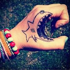 Tattoo Ideas Live Funny Shark Hand Tattoo Shark Tattoos Funny Tattoos Sharpie Tattoos