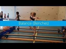 balance benches youtube gymnastics class balance bench