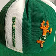Vintage milwaukee bucks sports specialties script snapback hat cap. Vintage Milwaukee Bucks Snap Back Truckers Hat Embroi Gem