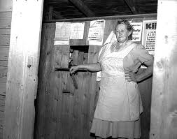 Postmaster Mrs Elizabeth Blust Inside The Masinasin Post Office Post Office Elizabeth Galt