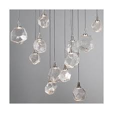 Gem Square Led Multi Light Pendant In 2020 Multi Light Pendant Pendant Lighting Pendant