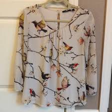 mexx bird blouse