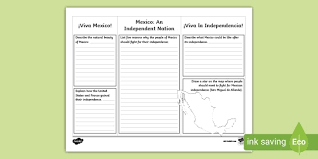 Then you can download and print the pdf. Mexican Independence Day Pamphlet Printable Sheet Twinkl