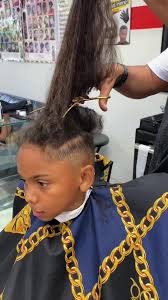 9-Year-Old Boy's First Haircut Transformation at Youssef's Barbers