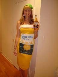 Corona Beer Bottle Costume Beer Costume Beer Halloween Costumes Beer Costume Diy