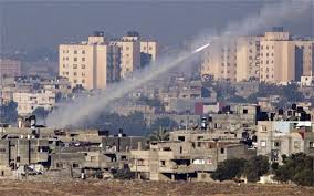 Rockets are fired from gaza city towards israel on may 11, 2021 (atia mohammed/flash90). Israel Gaza Conflict Us Blames Ruling Hamas Group Current Round Of Violence World News