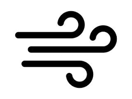 Blowing Wind Windy Flat Icon For Apps And Websites Wind Logo Wind Tattoo Wind