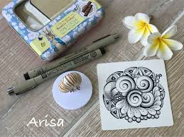 每天花一點時間給禪繞創作 讓自己靜下心來享受這美好時光 zentangle 禪繞畫 禪繞 zentangle
