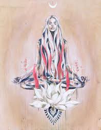 Peace Hazy Days Yoga Art Spiritual Art Art Inspiration