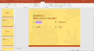 Are you smart enough to survive these questions? Powerpoint Template For A Multiple Choice Quiz